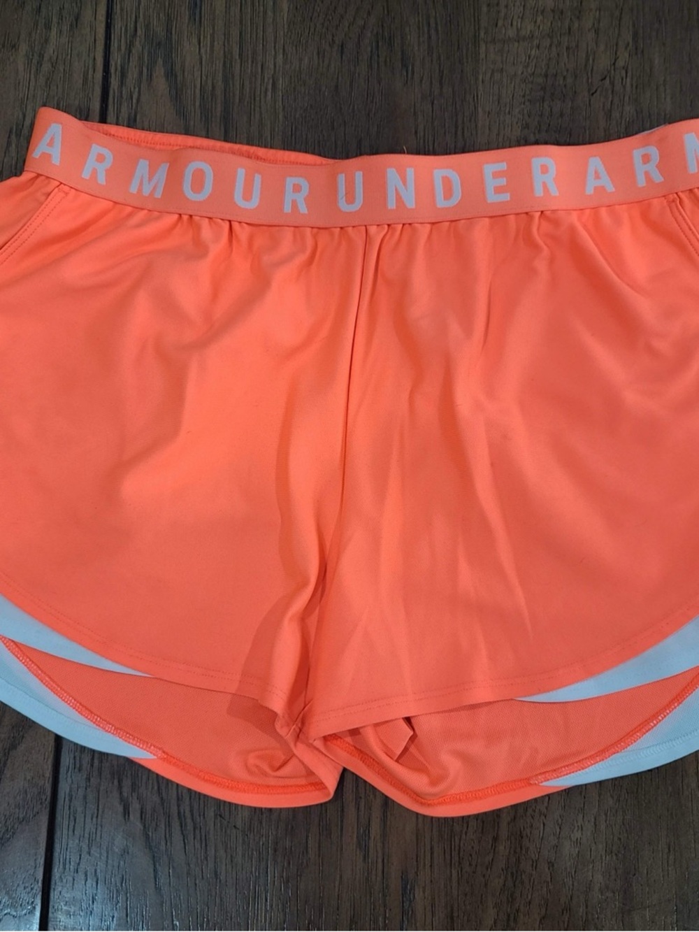 Under Armour Women’s' Athletic Shorts - Assorted Neon & Neutral Colors, size XL - Picture 8 of 16